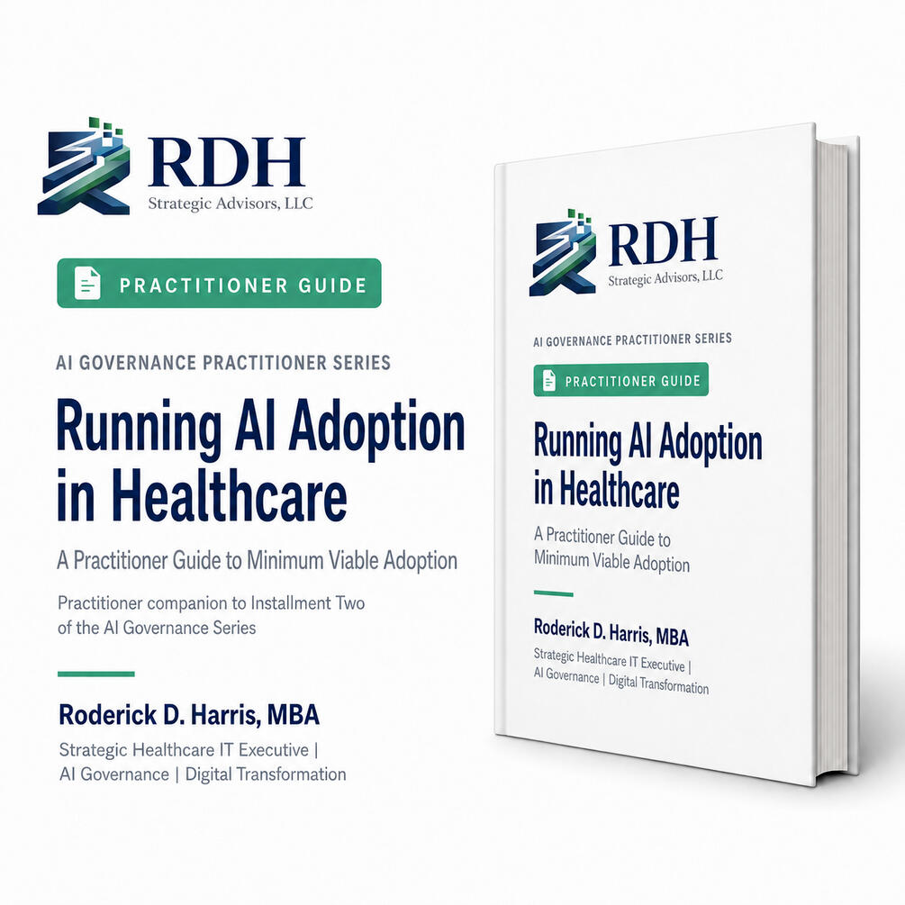 Practitioner Guide: Running AI Adoption in Healthcare